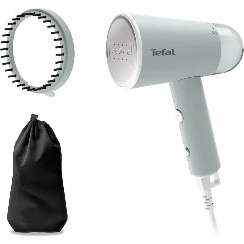 Парогенератор Tefal компактний Origin Travel, 1200Вт, 70мл, безперервна подача пари - 20гр, металева підошва, білий.