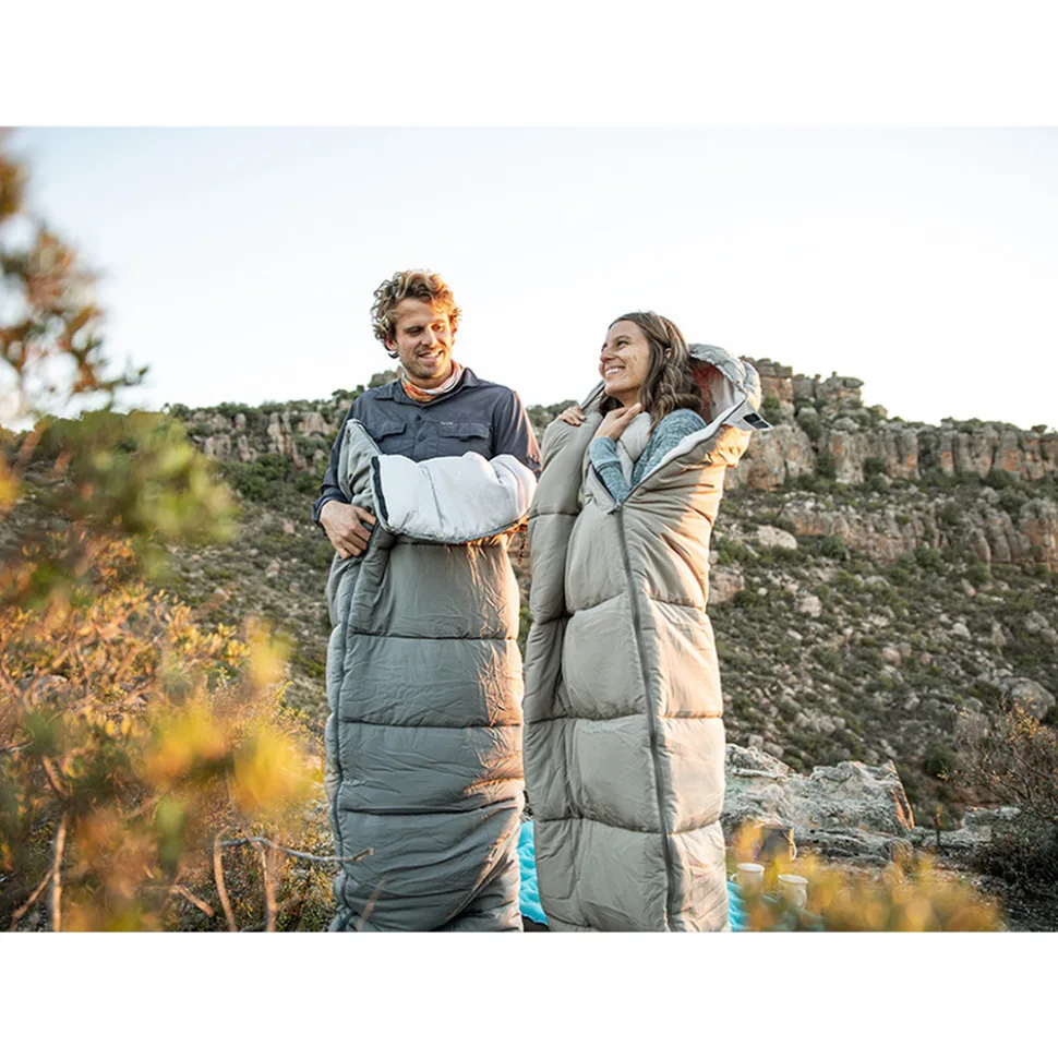Спальный мешок Naturehike полиэстер 190х80 см зеленый с капюшоном