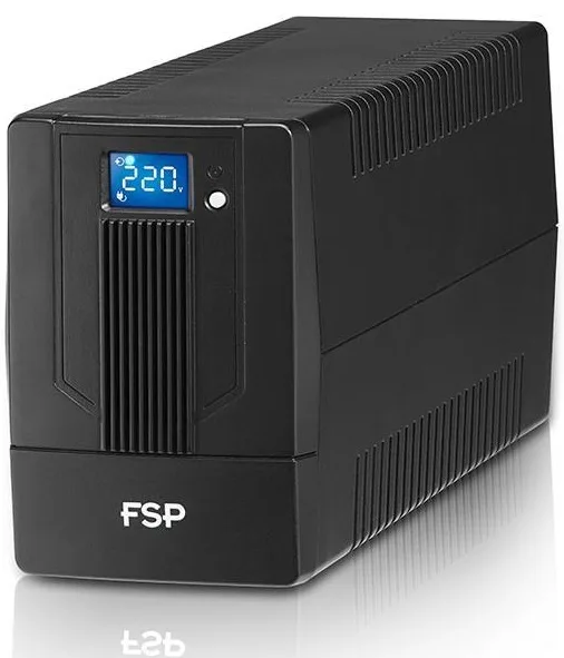Джерело безперебійного живлення FSP iFP800, 800VA/480W, LCD, USB, 2xSchuko