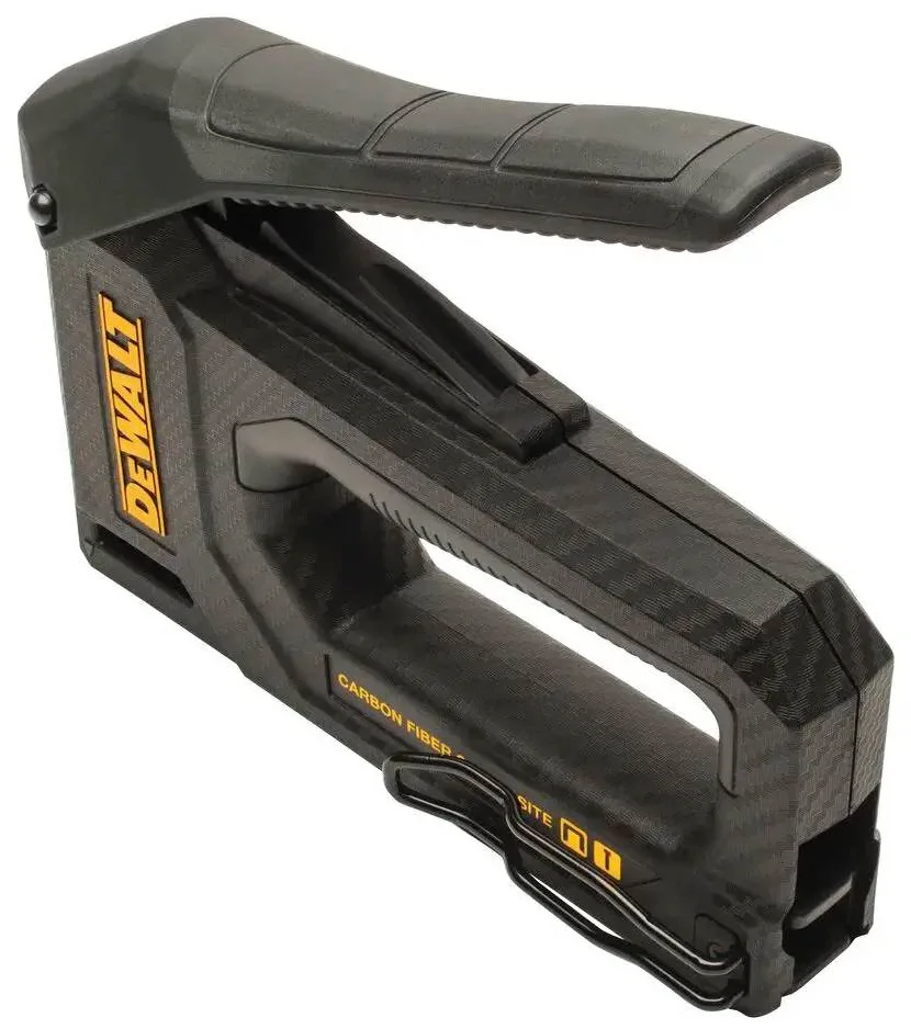 Степлер DeWALT з вуглецевого волокна для скоб G 6-14 мм та цвяхів J 12, 15 мм.