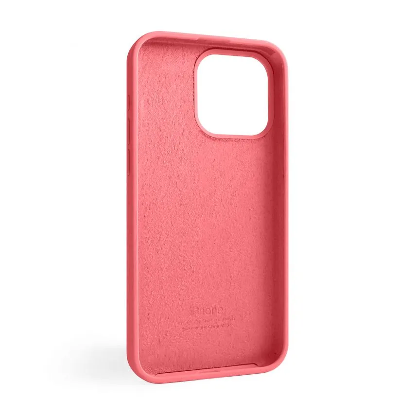 Чохол силіконовий для Apple iPhone 15 Pro Max  рожевий