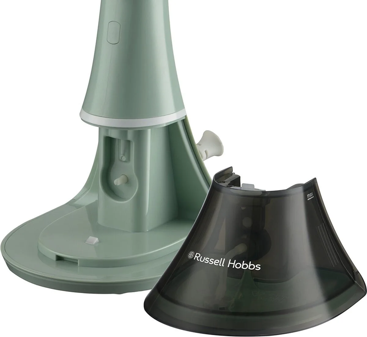 Парогенератор Russell Hobbs компактний Steam Genie Essential, 1600Вт, 220мл, потужний паровий удар -22°C, безперервна подача пари.