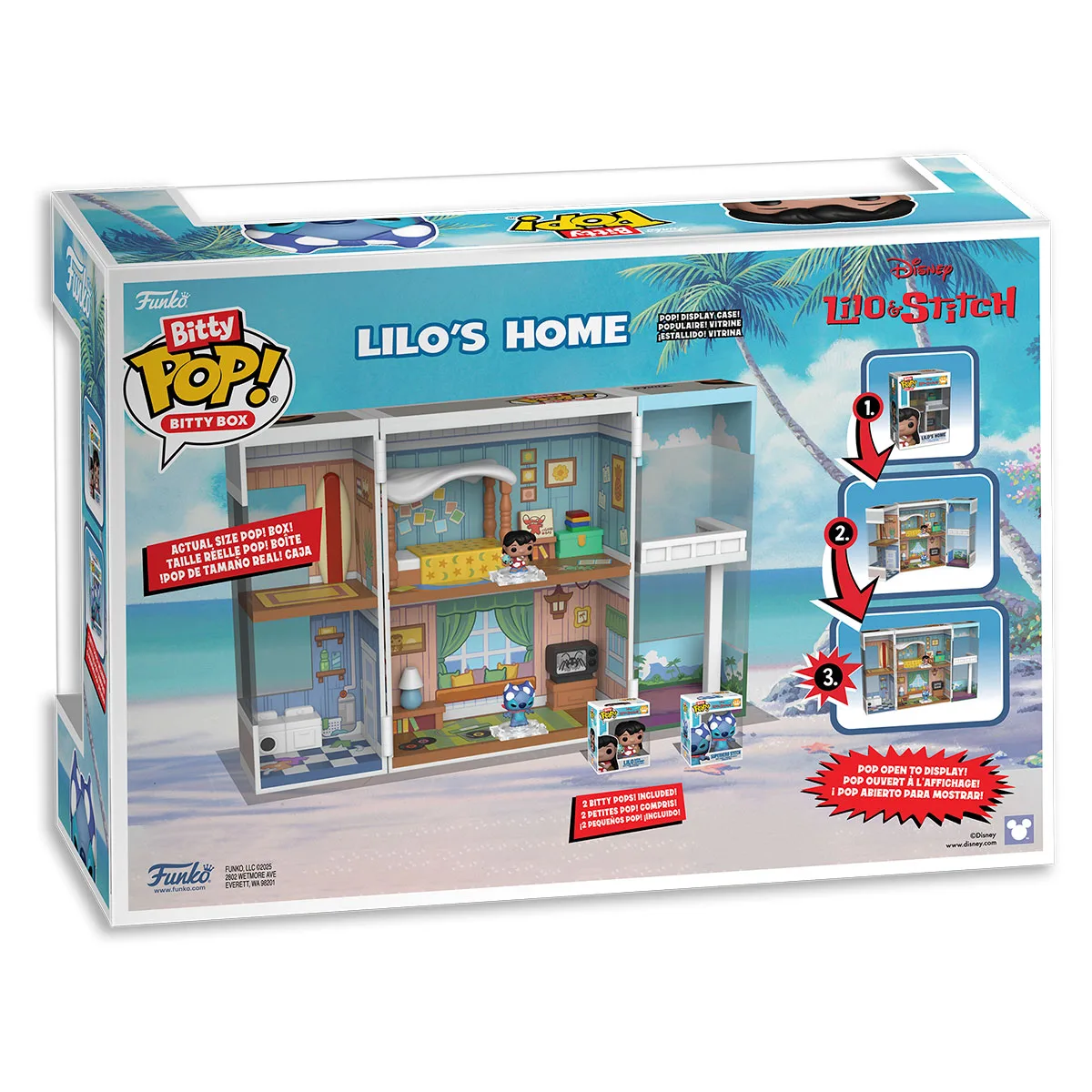 Ігровий набір Funko Ліло і Стіч вініл 10х21,6х30,5 см