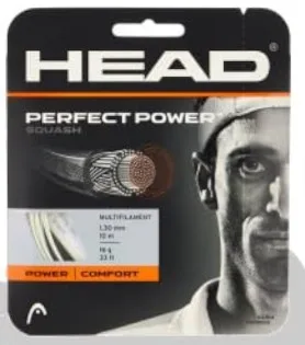 Струна для сквошу Head поліамід 10 m біла