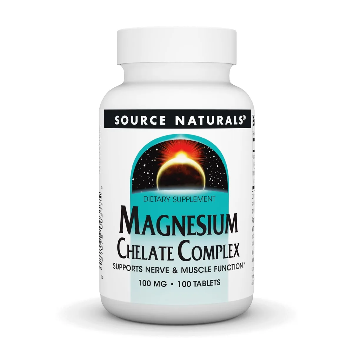 Магній хелат комплекс Source Naturals 100 мг 100 таблеток