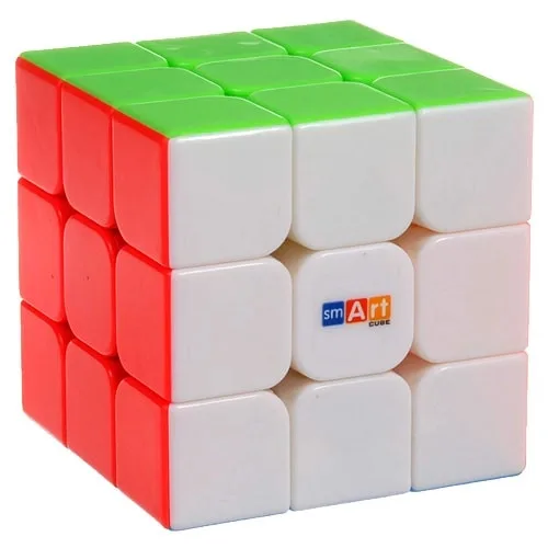 Кубик Рубіка Smart Cube 3х3 без наклейок Пластик Багатоколірний