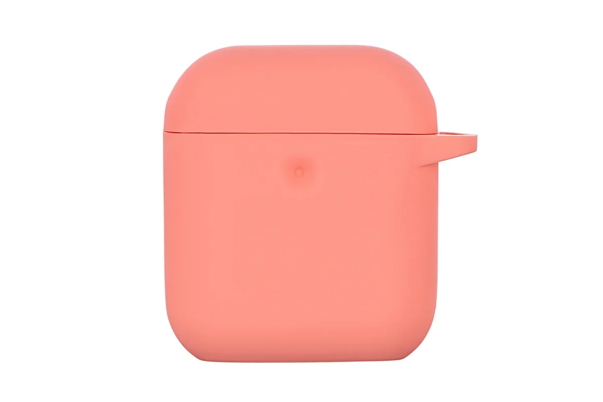Чохол 2Е для AirPods (Gen 1-2, 2016-2019), Pure Color Silicone (3.0mm) , рожевий