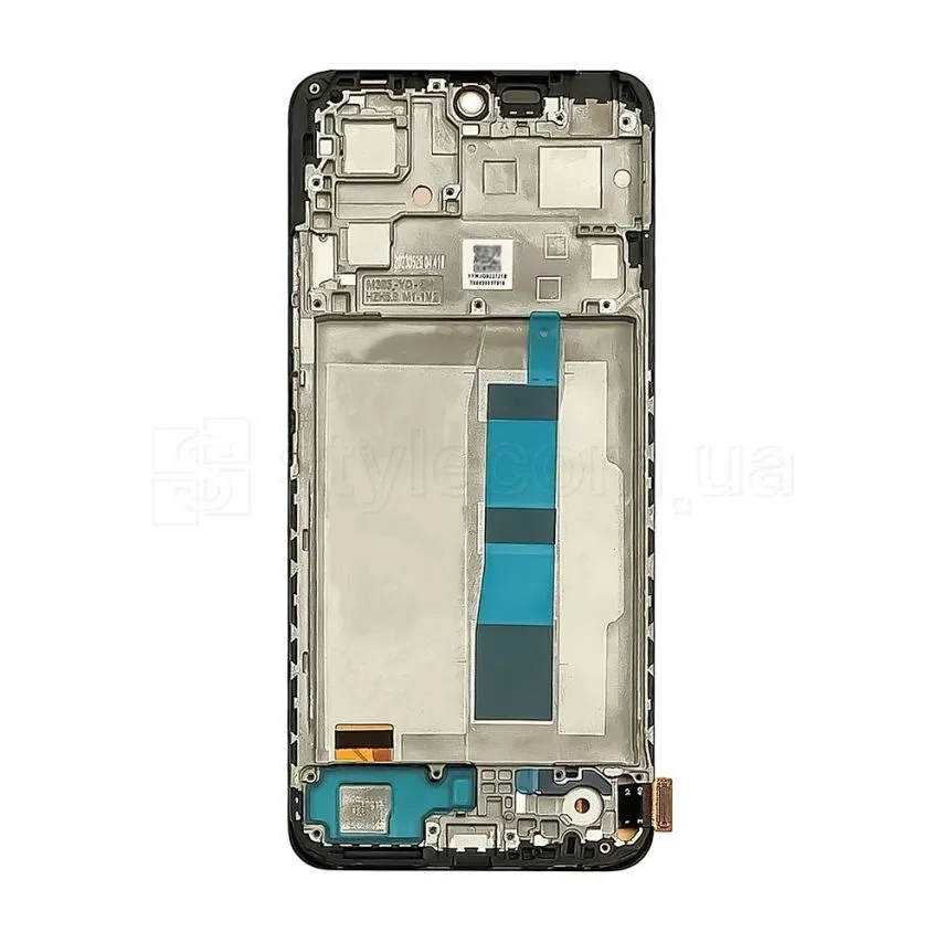 Дисплей IPS 6,67 дюймів чорний з сенсорним екраном та рамкою для Xiaomi Redmi Note 12 4G