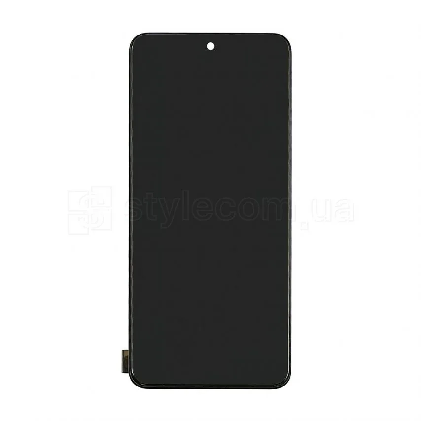 Дисплей IPS 6,67 дюймів чорний з сенсорним екраном та рамкою для Xiaomi Redmi Note 12 4G