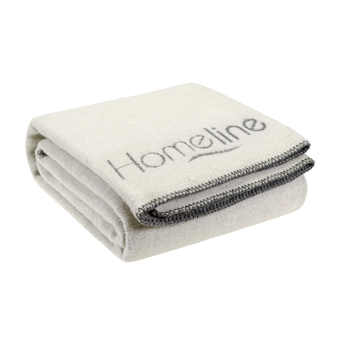 Вовняна ковдра Home Line 140х205 см Бежевий Мікрофібра