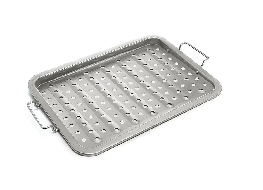 Деко GrillPro нержавіюча сталь 30х47,5 см металік