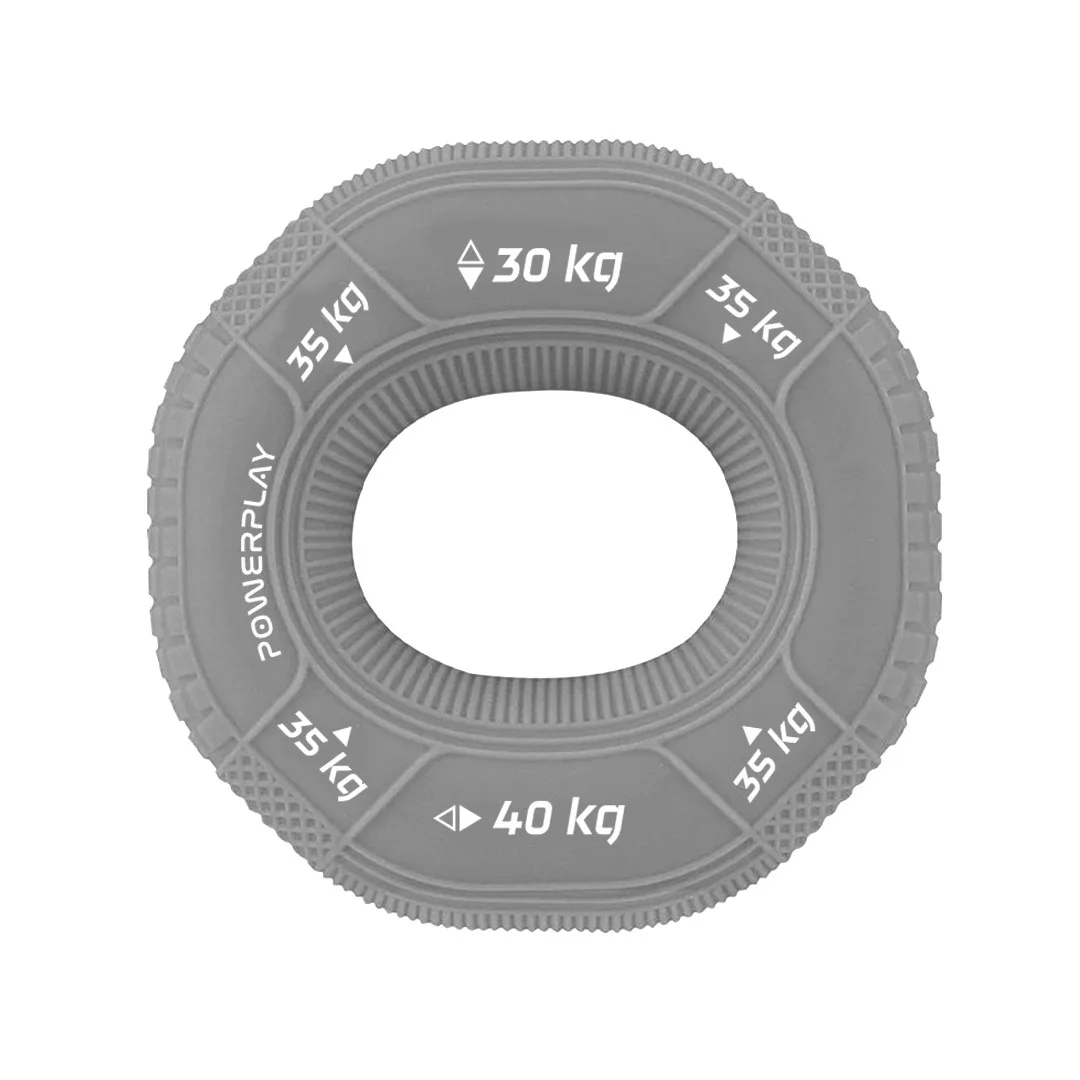 Еспандер кистьовий Active Point силіконовий 30-35-40 кг сірий