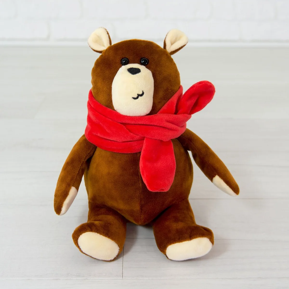 М'яка іграшка Kidsqo мікроплюш 20 см коричнева