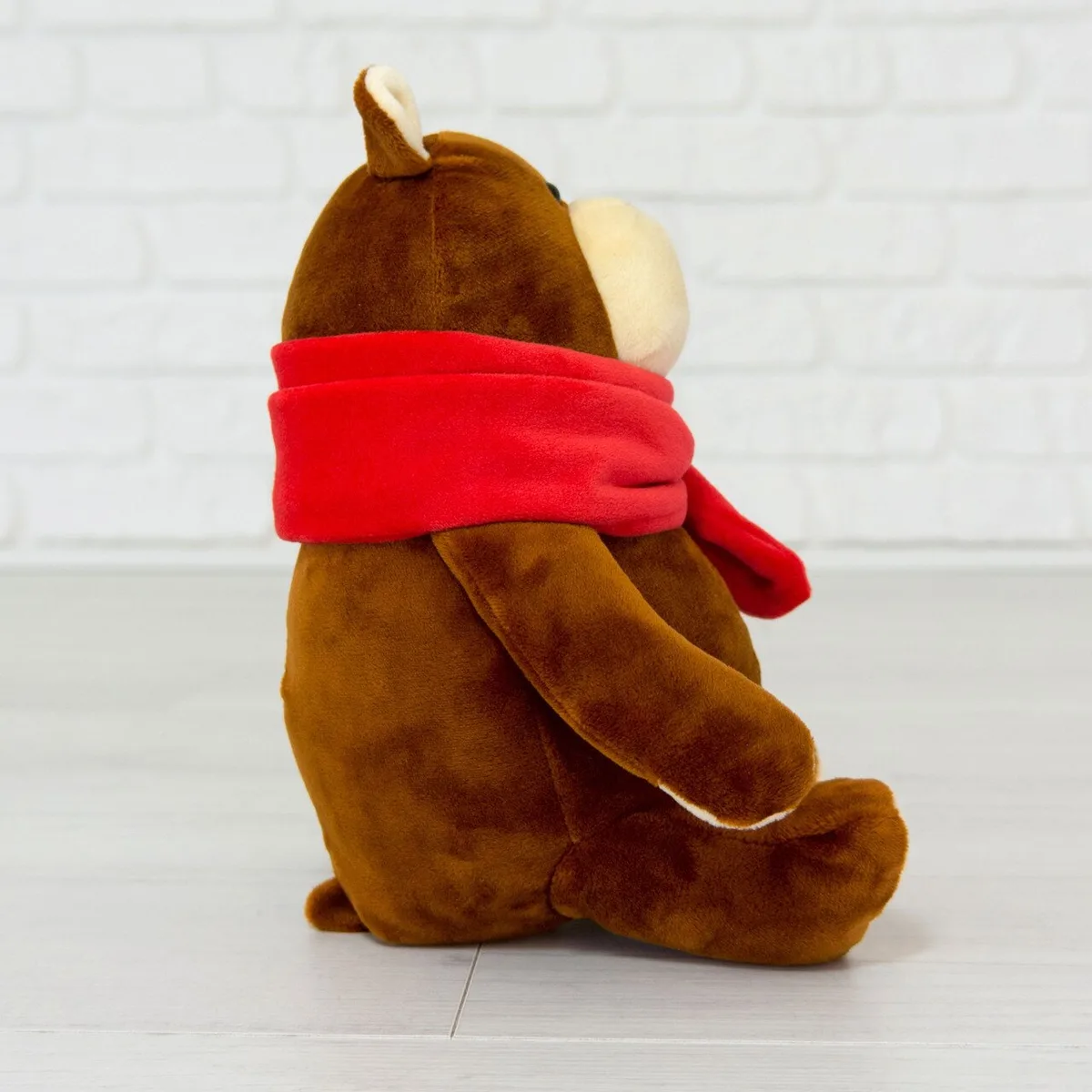 М'яка іграшка Kidsqo мікроплюш 20 см коричнева