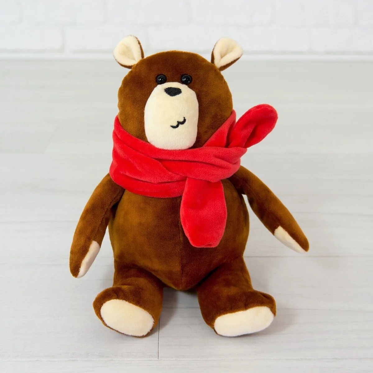 М'яка іграшка Kidsqo мікроплюш 20 см коричнева