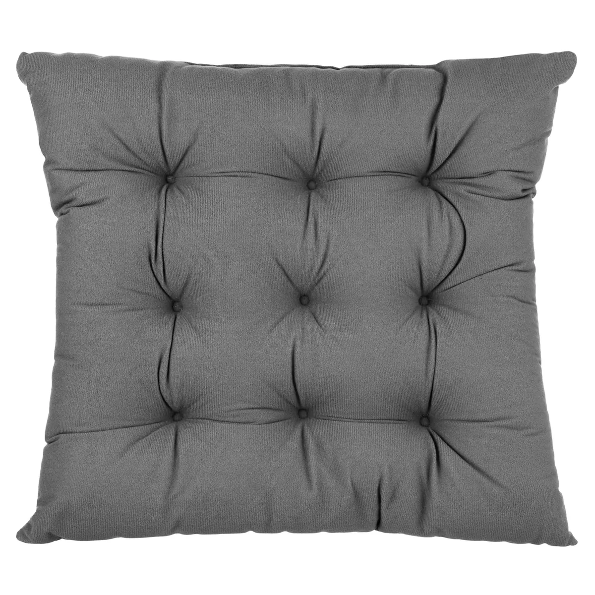 Подушка для стула ARDESTO Soft 40x40 см, 100% полиэстер, серого цвета