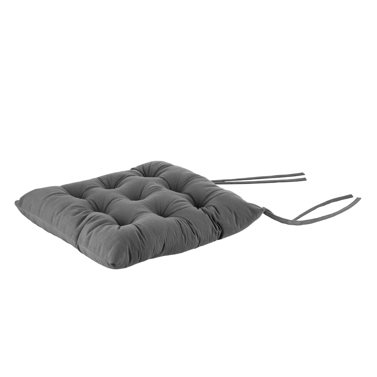Подушка для стула ARDESTO Soft 40x40 см, 100% полиэстер, серого цвета