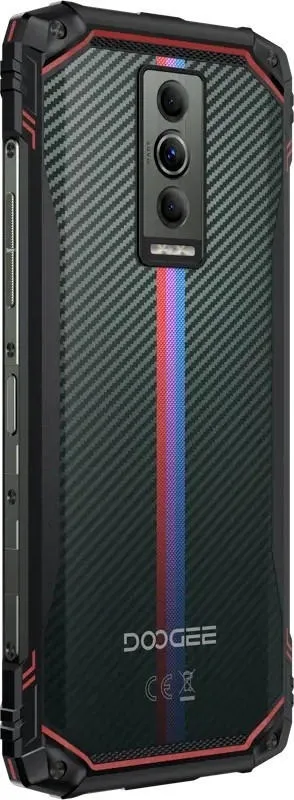 Смартфон Doogee 6,56 дюйм червоно-синій 4ГБ 128ГБ 6150мАг 2SIM