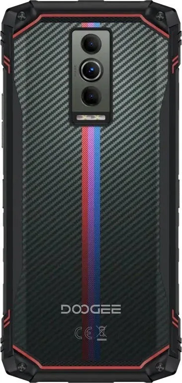 Смартфон Doogee 6,56 дюйм червоно-синій 4ГБ 128ГБ 6150мАг 2SIM