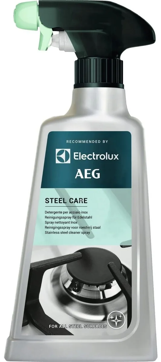 Спрей Electrolux для очищення поверхонь з нержавіючої сталі, 500 мл.