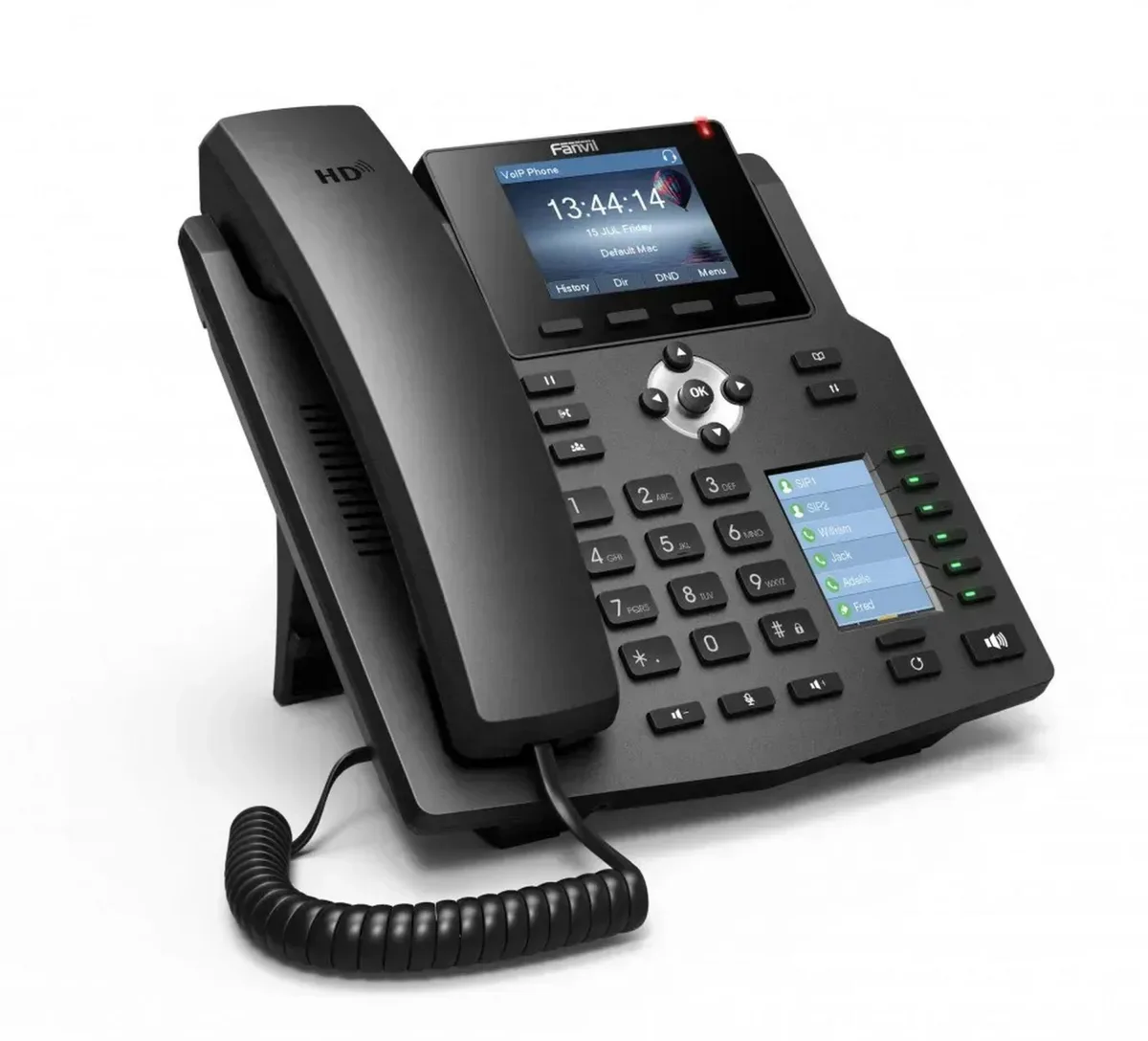 Телефон IP Fanvil X4 2xFE LAN, SIP, VPN, PoE, 2.8" цветной экран