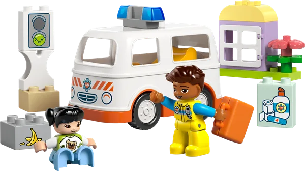 LEGO DUPLO Конструктор Швидка допомога 19 деталей пластик 26х19х9 см