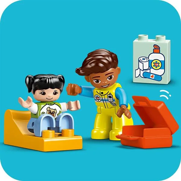 LEGO DUPLO Конструктор Швидка допомога 19 деталей пластик 26х19х9 см