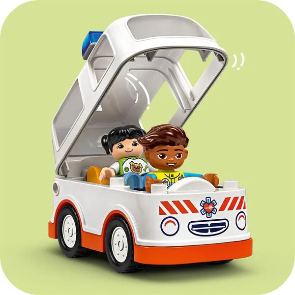 LEGO DUPLO Конструктор Швидка допомога 19 деталей пластик 26х19х9 см