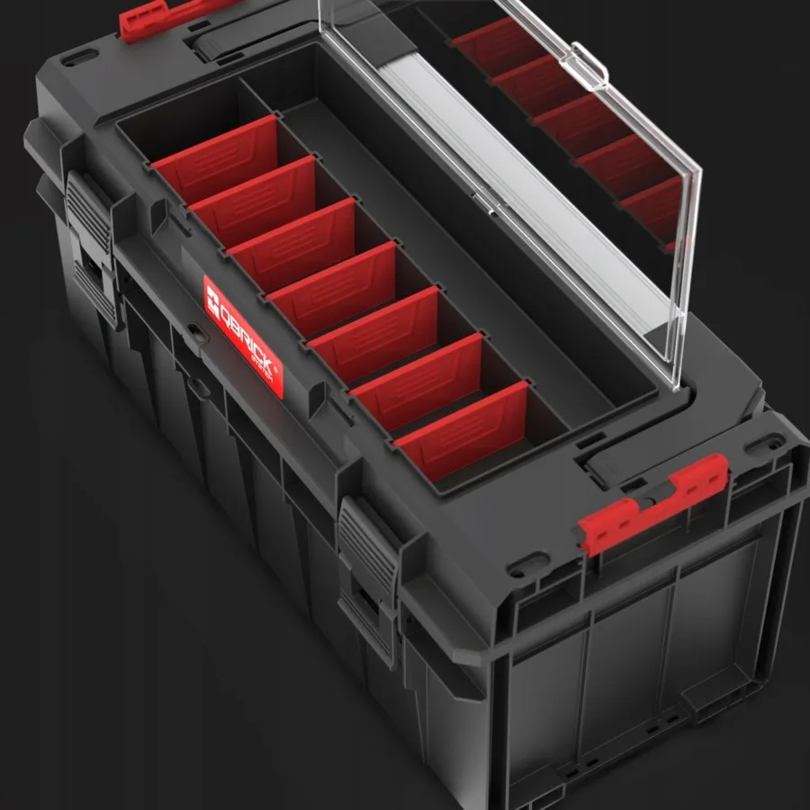 Ящик для інструментів QBRICK пластиковий 545x270x246 мм чорний 22 л