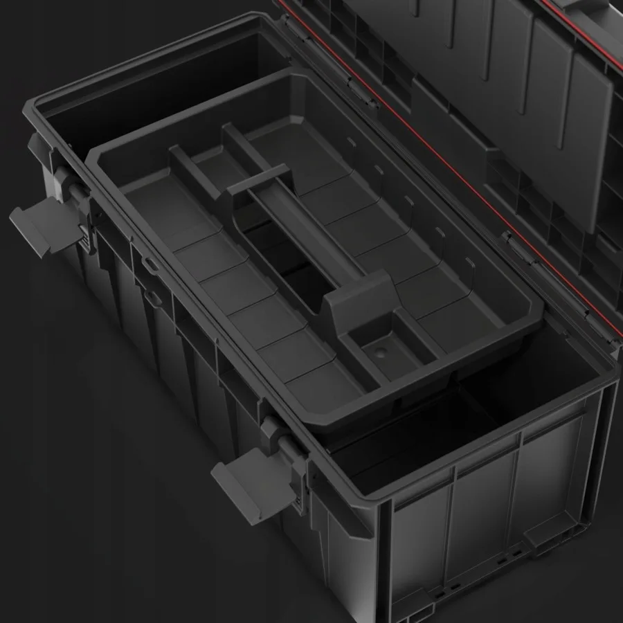Ящик для інструментів QBRICK пластиковий 545x270x246 мм чорний 22 л