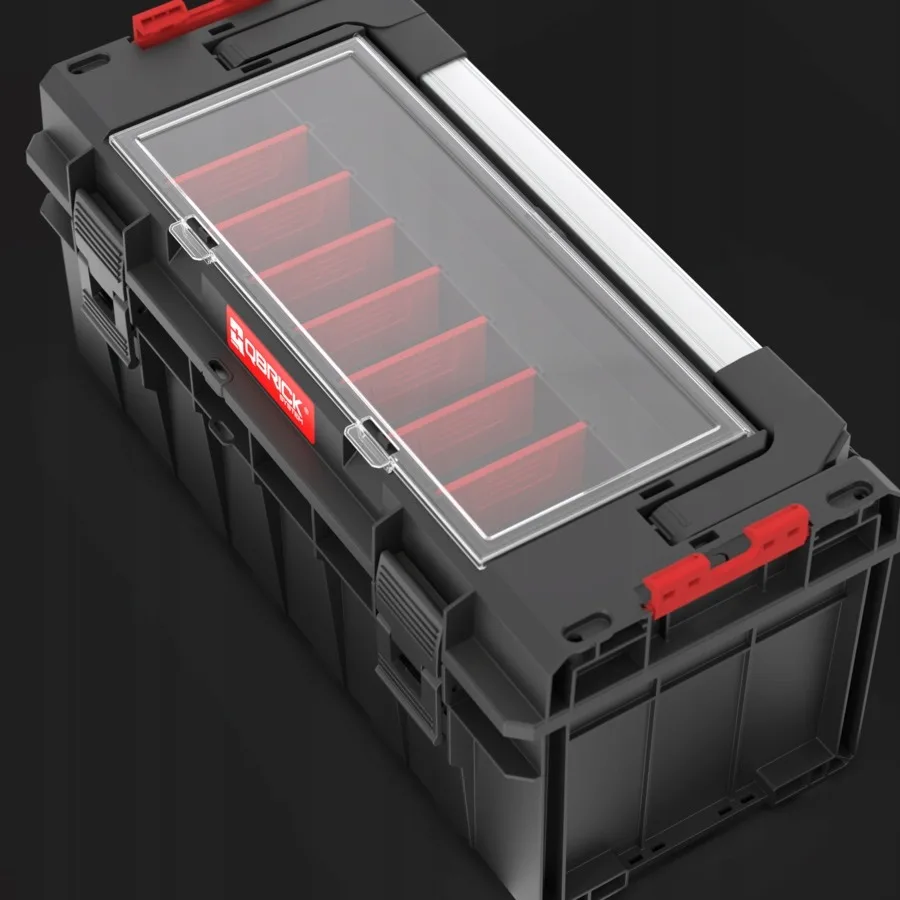 Ящик для інструментів QBRICK пластиковий 545x270x246 мм чорний 22 л