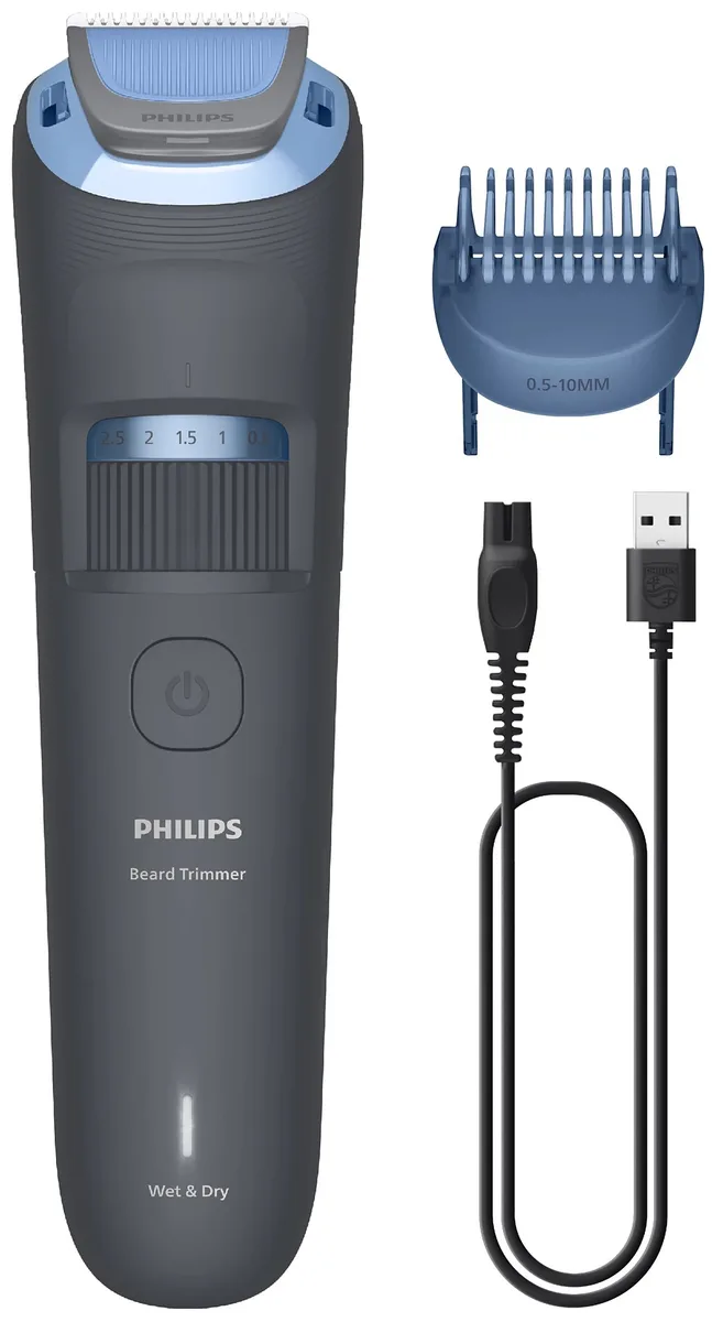 Тример Philips нержавіюча сталь 0,5-20 мм синій