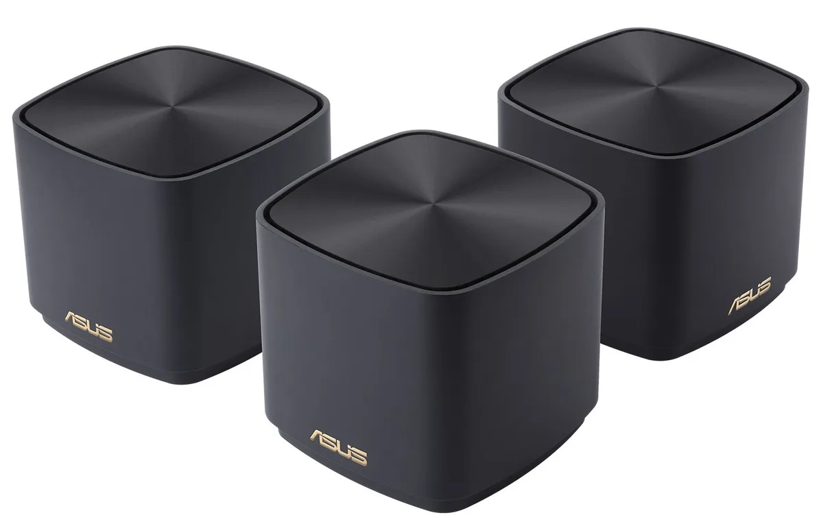 Система WiFi-Mesh ASUS ZenWiFi XD4 PLUS AX1800, 1xGE LAN, 1xGE WAN, 3мод, чорний