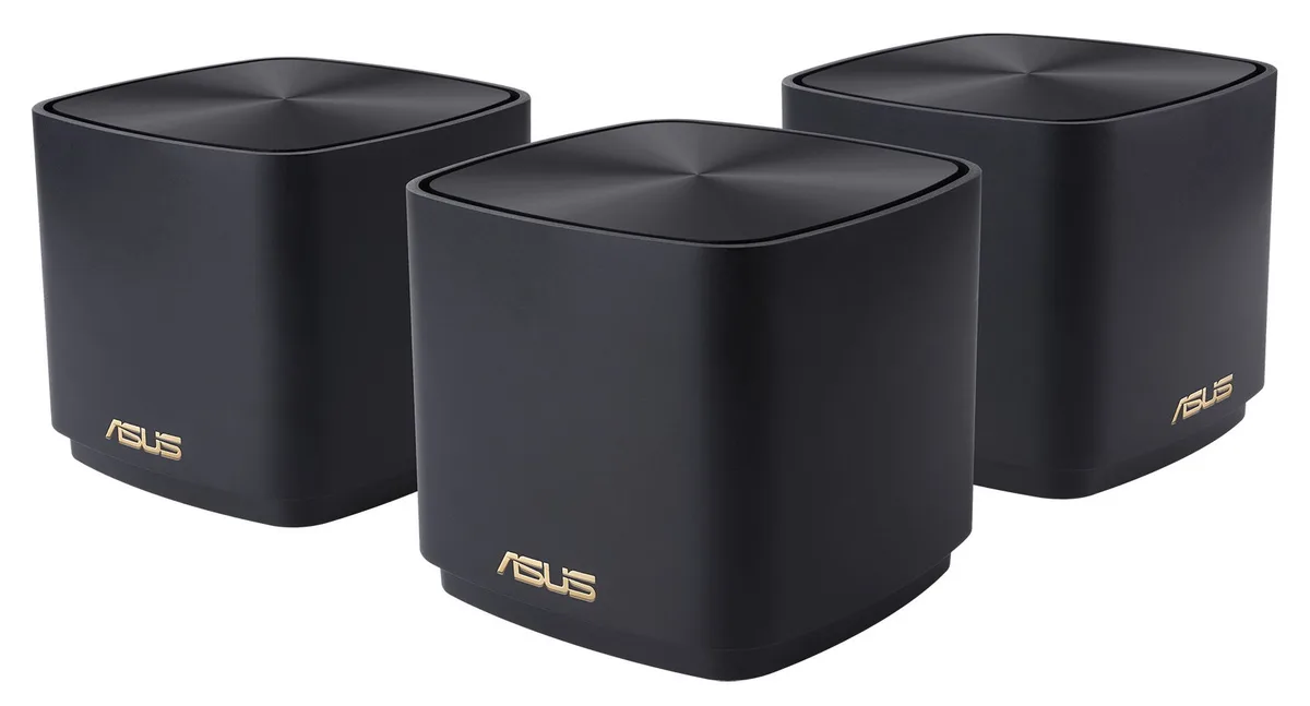 Система WiFi-Mesh ASUS ZenWiFi XD4 PLUS AX1800, 1xGE LAN, 1xGE WAN, 3мод, черный