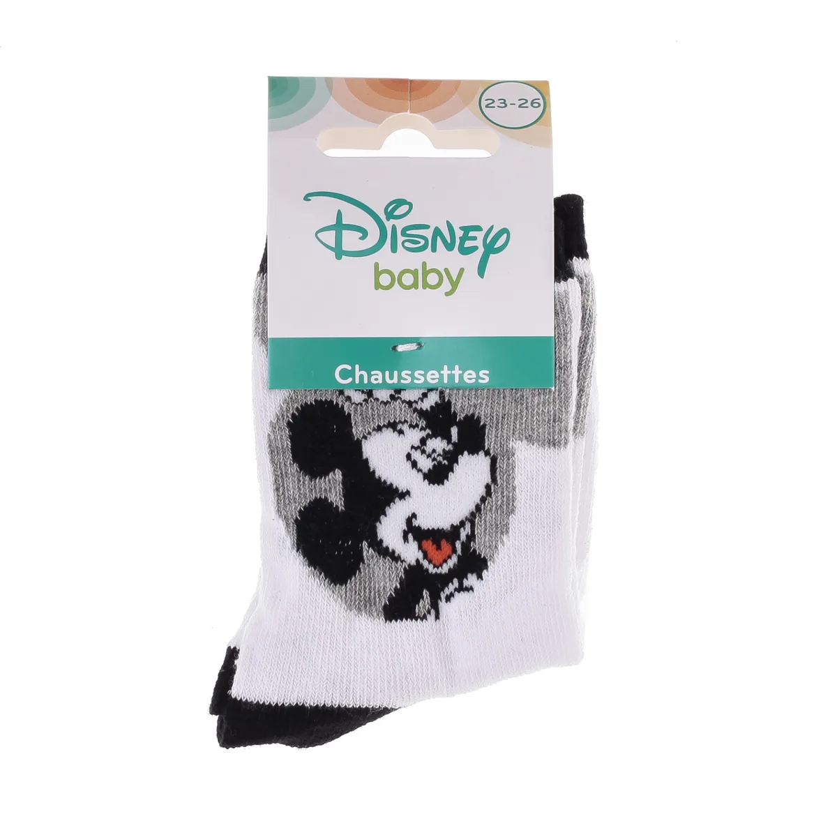 Шкарпетки DISNEY MICKEY 62% бавовна 19-22 білий