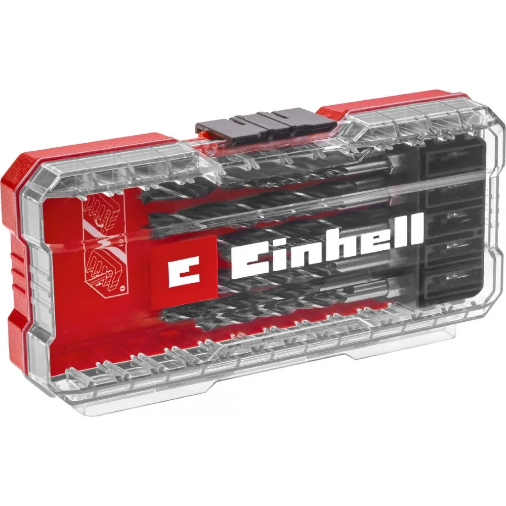 Комплект свердел для дерева Einhell, 3-8мм, у кейсі, 10 шт.
