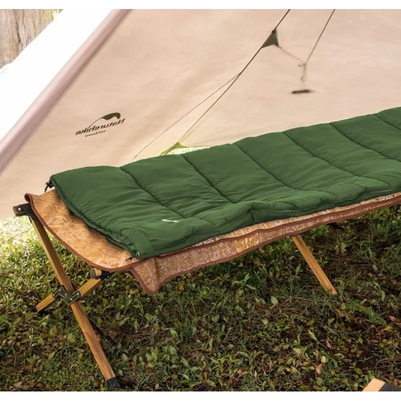 Спальный мешок Naturehike полиэстер 190х75 см зеленый