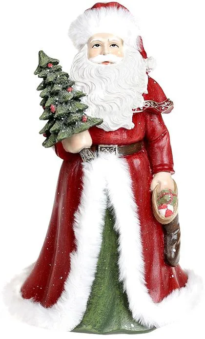 Декоративна статуетка Санти Santas Family Довгоочікуваний Гість 14х12х23 см полістоун