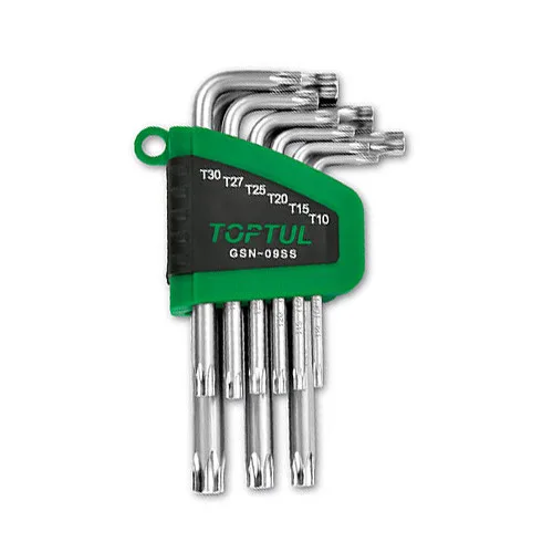 Г-подібні ключі TORX T10-T50 9шт S2 метал