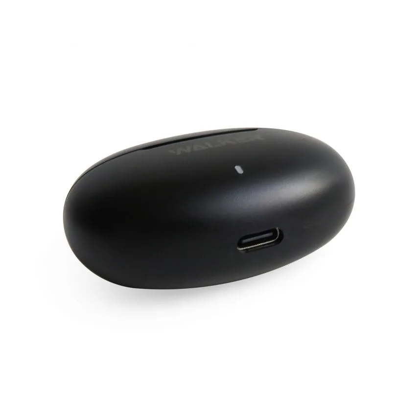 Навушники Bluetooth WALKER вакуумні чорні 13 мм з ENC