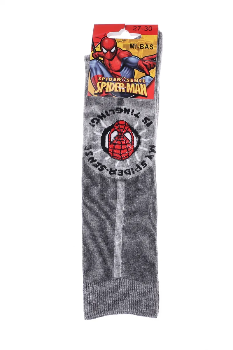 Шкарпетки SPIDER MAN 70% бавовна 31-35 темно-сині