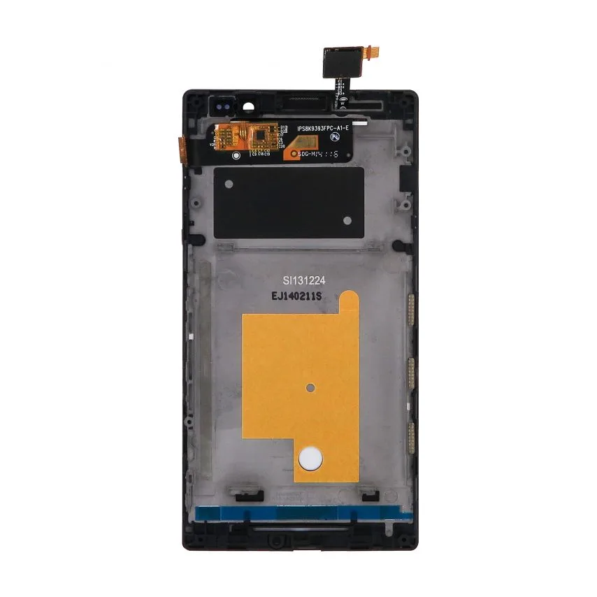 Дисплей Sony LCD 4,5 дюйма чорний з тачскріном і рамкою Original Quality