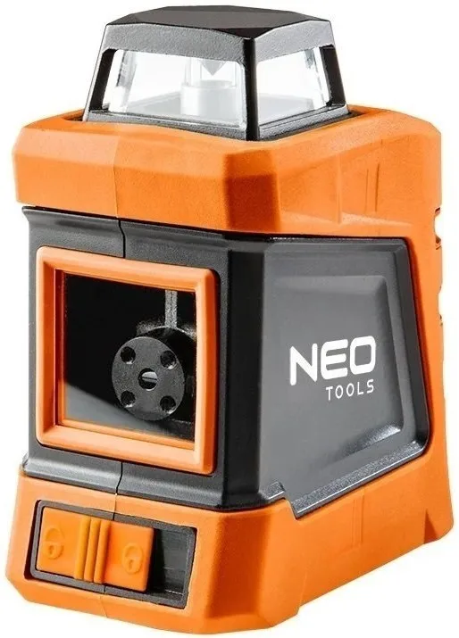 Лазерний рівень Neo Tools до 15м ±0.03мм/м червоний промінь 360° вертикальний з кейсом та штативом 1.5м IP5.