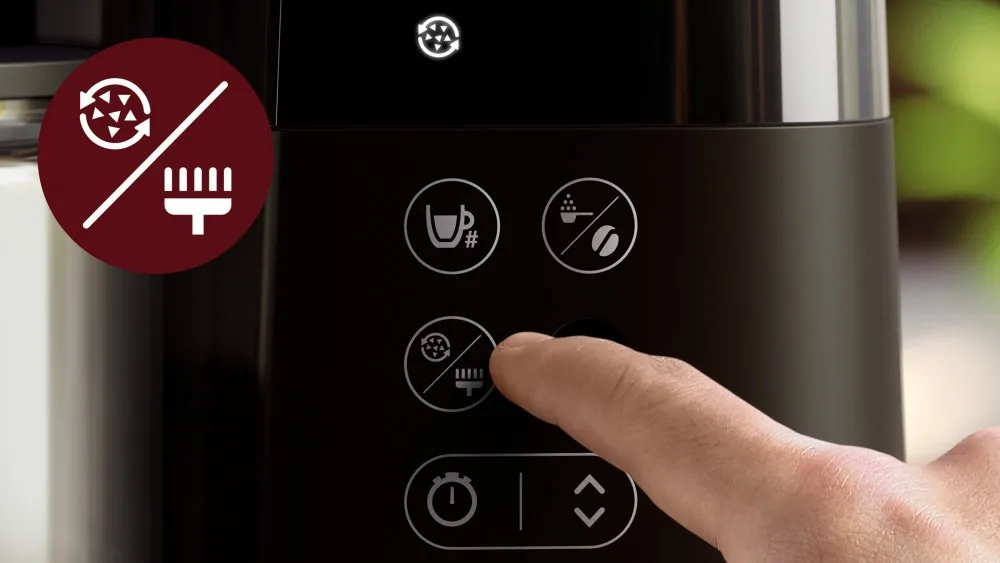 Кавоварка Philips універсальна Brew 1.25л: для зернової та меленої кави, з дисплеєм, функцією підігріву кавника та вбудованою каво