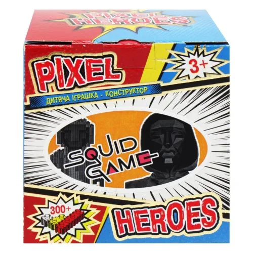 Конструктор VitaToys Pixel Heroes Гра в кальмара 332 деталі від 6 років