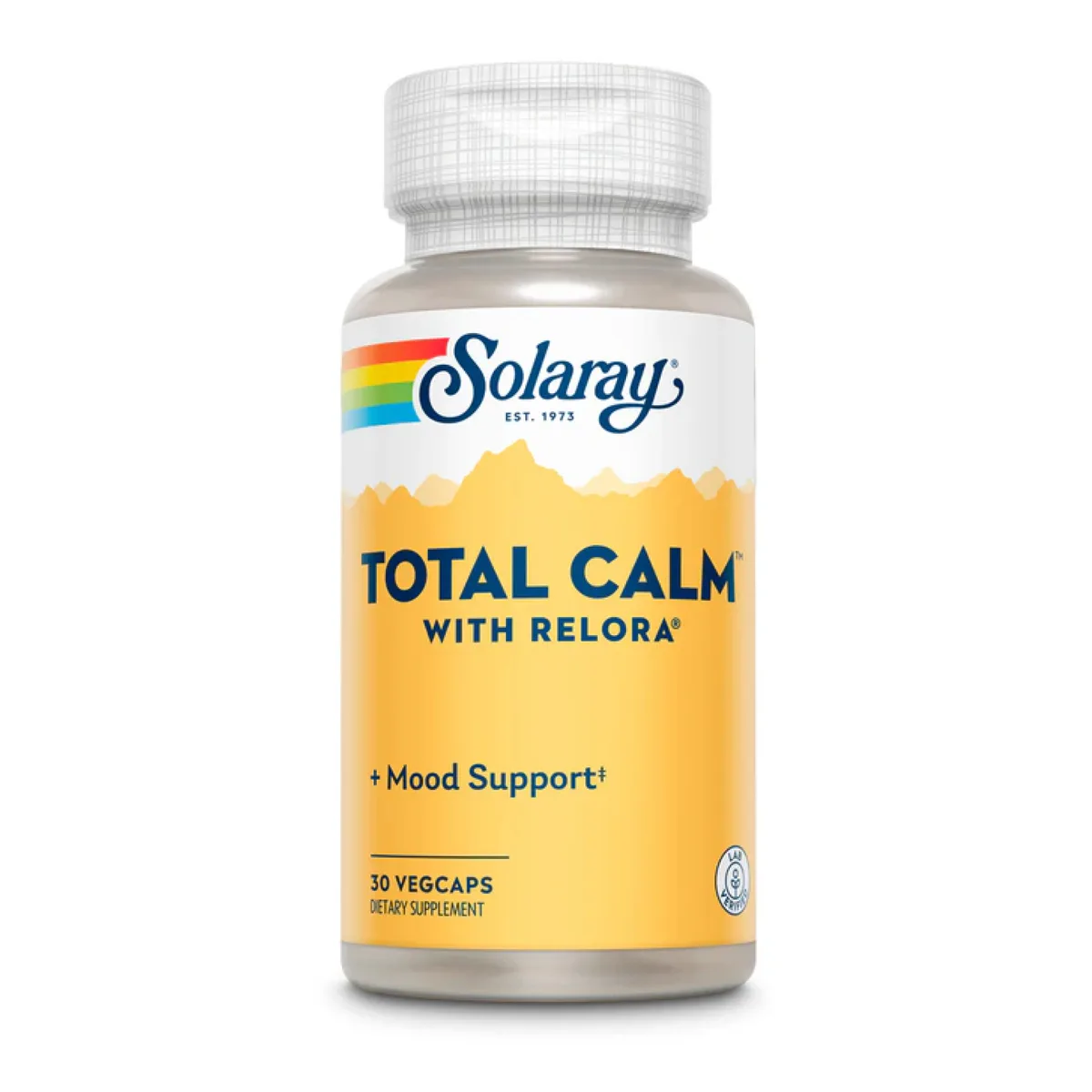 Solaray Total Calm Mood Support капсули 30 вегетаріанських капсул