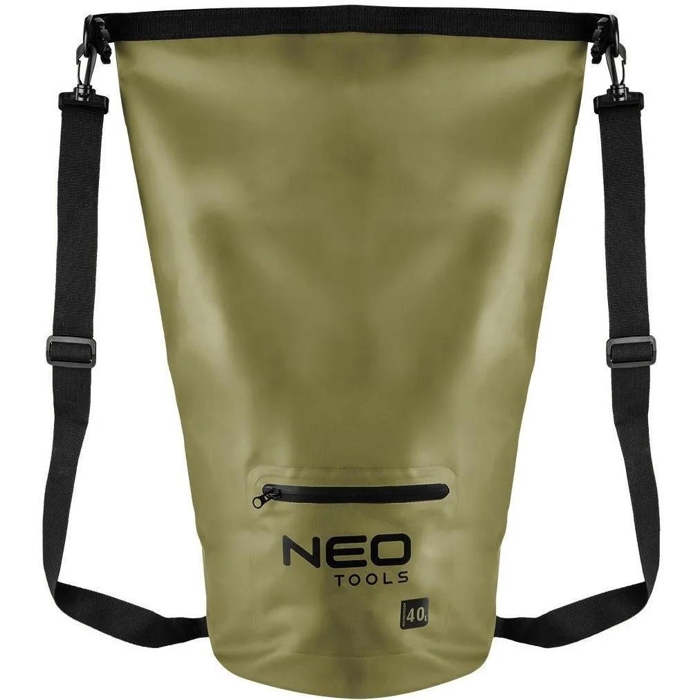 Рюкзак сумка Neo Tools, PVC 500D, 40л, водонепроникна, зелена