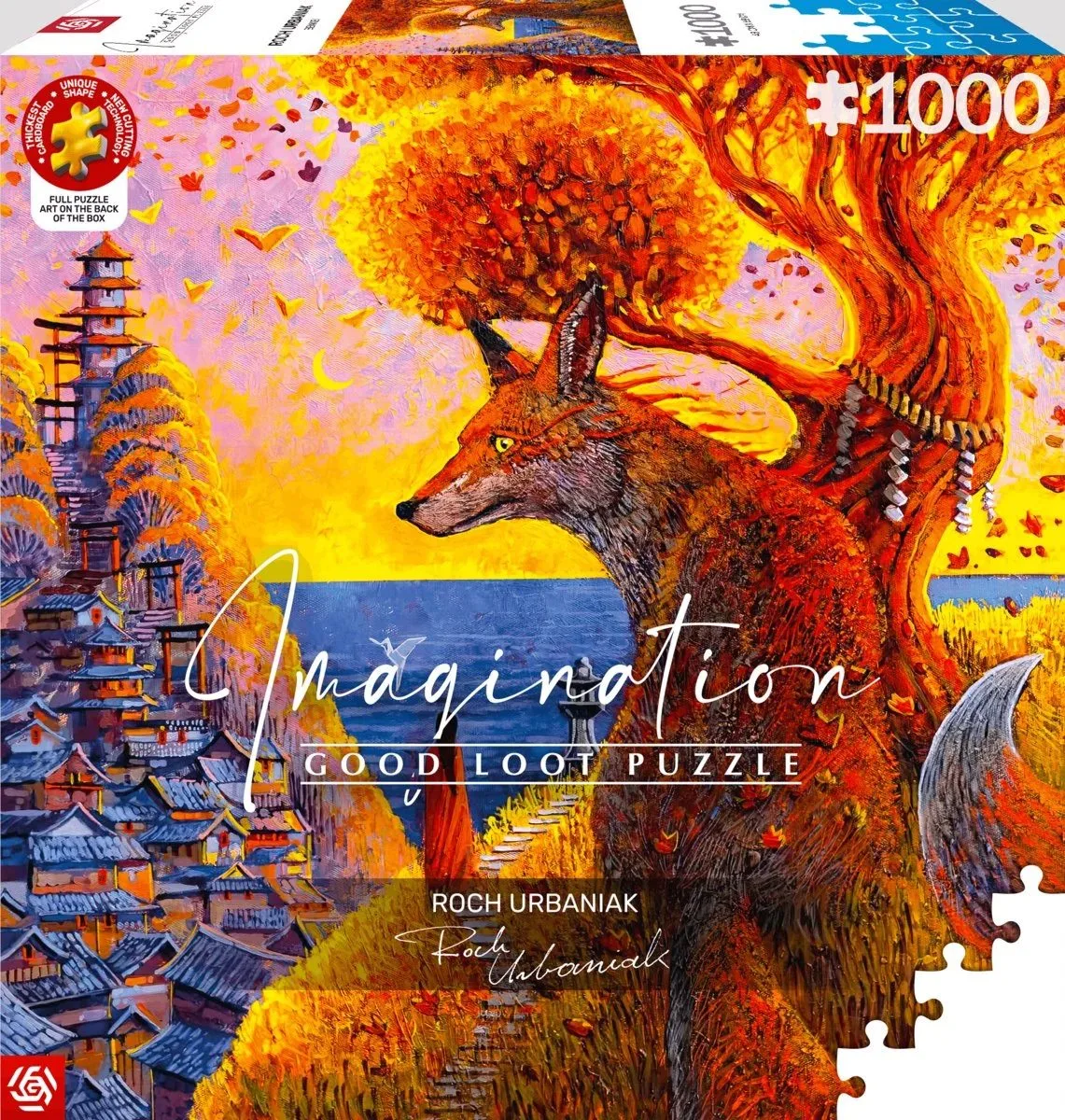 Пазл GoodLoot Imagination: Roch Urbaniak Benkei 1000 ел.