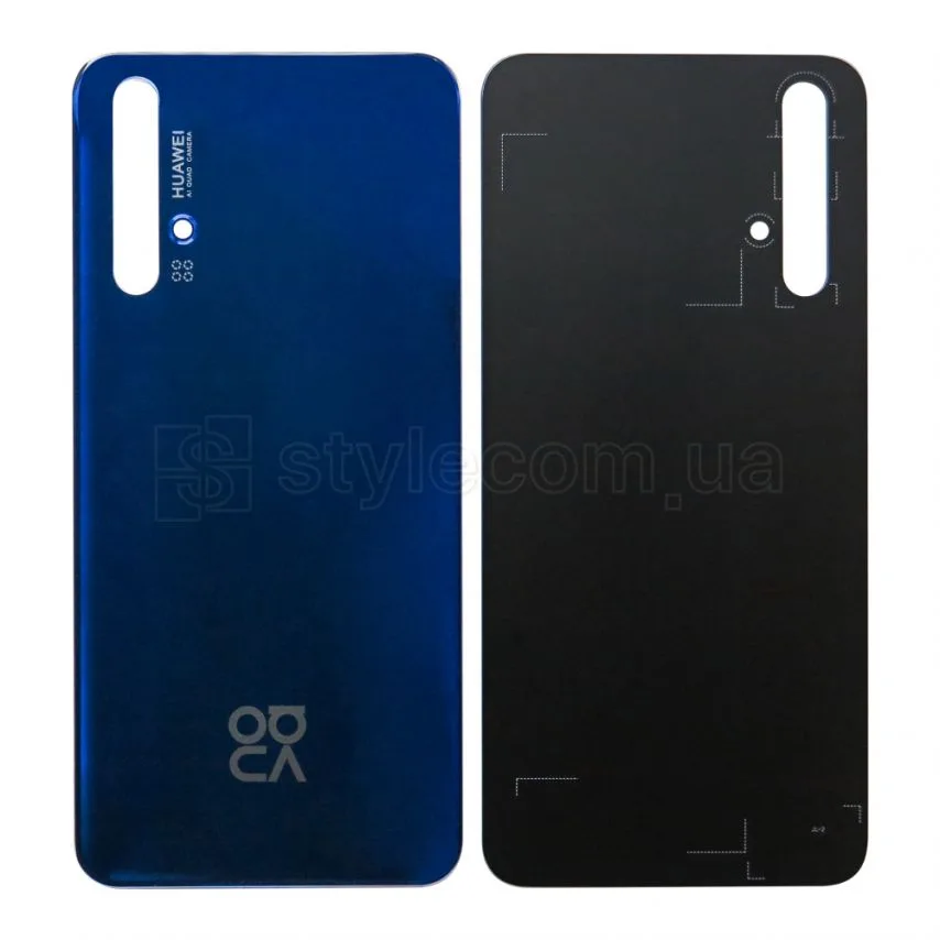 Задняя крышка Huawei Original Quality 5T синяя.