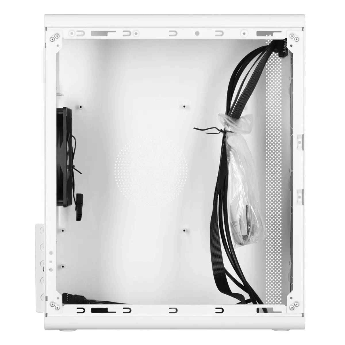 Корпус 2E Credo V285W без БЖ, 1xUSB3.0, 1х USB 2.0, 1xUSB Type-C, 1x120мм, VGA 300мм, mATX, білий